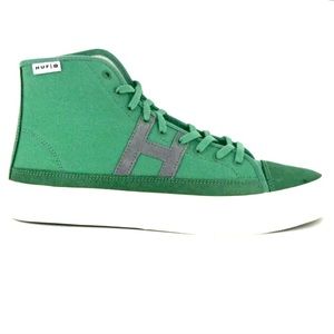HUF Hupper 2 Hi Skate Shoes Green/white